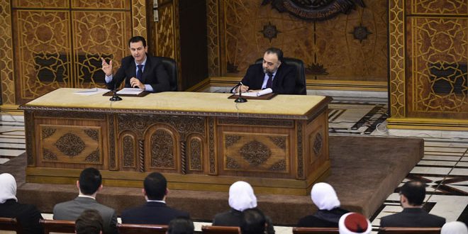 بشار اسد: اصطلاحات و مفاهیم غلط دینی باید اصلاح شود/ تا مفهوم زندگی رادرک نکنیم، قادر به فهم قرآن کریم نخواهیم بود