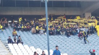 درگیری هواداران پرسپولیس در مقابل درب ورزشگاه آزادی
