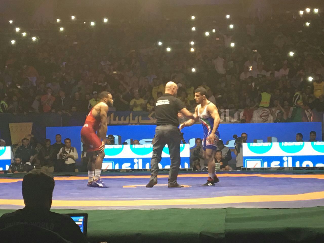 ایران با پیروزی 5 بر 3 مقابل آمریکا قهرمان جام جهانی کشتی آزاد 2017 شد