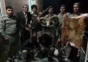 دستگیری شکارچیان قوچ وحشی در ازنا