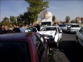 یک کشته در تصادف جاده باسمنج
