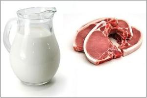نرخ شیر و گوشت در دست دلالان