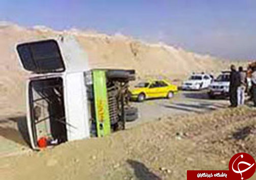 یک کشته و یک مجروح درمحور بروجرد به اراک بر اثرواژگونی خودرو