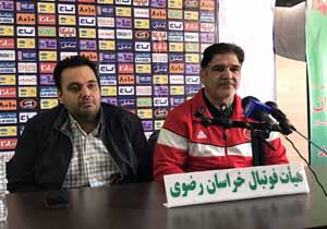 هنوز به ترکیب اصلی برای بازی مقابل نفت نرسیده ایم