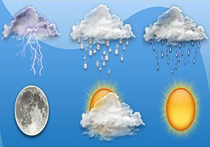 پیش بینی بارش پراکنده باران و برف