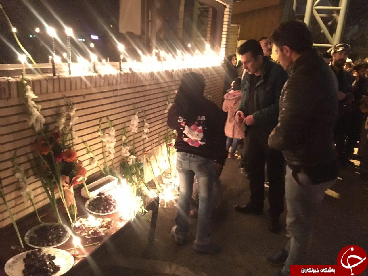 همدردی شهروندان کهریزک به یاد مردان آسمانی + تصاویر