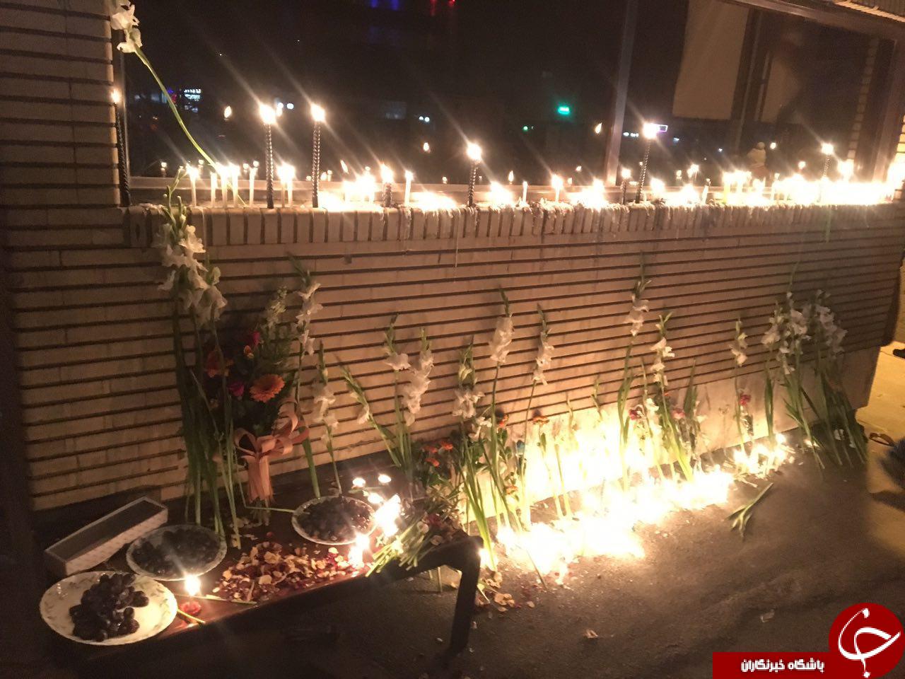 همدردی شهروندان کهریزک به یاد مردان آسمانی + تصاویر