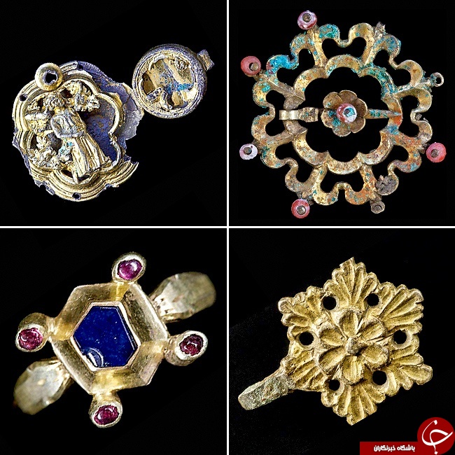کشف عجیب ترین اشیاء در حیاط خانه ها+تصاویر