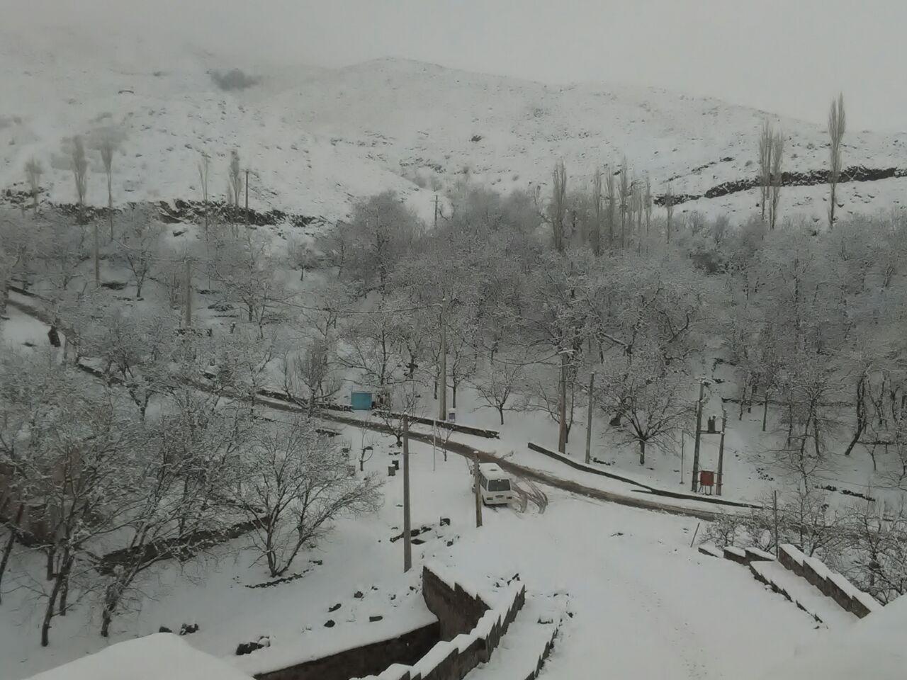 بارش ها در کرمان همچنان ادامه دارد+ تصاویر