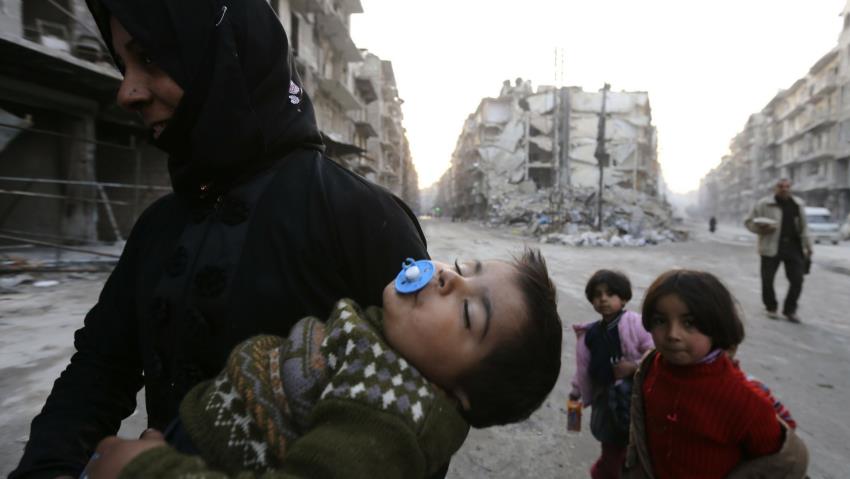 بحران آب در حلب 1.8 میلیون نفر را تهدید می کند