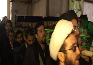 مراسم تشییع پیکر آیت الله خسروشاهی برگزار شد + فیلم