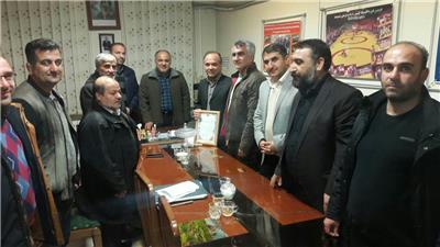 پیرودین رییس هیات کشتی شهرستان همدان شد