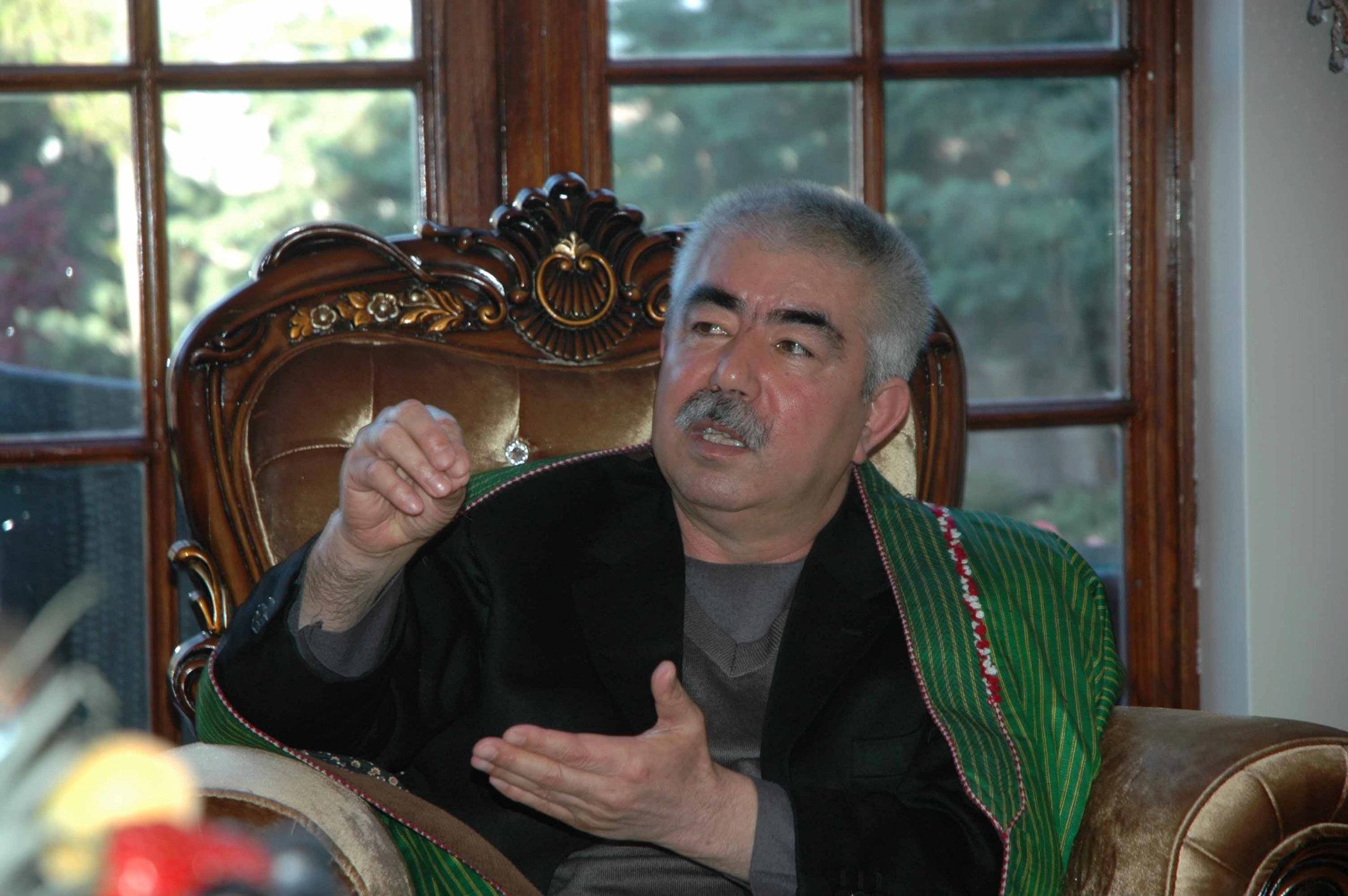 جنرال دوستم بزودی به دفتر کارش بر &zwnj;می&zwnj;گردد