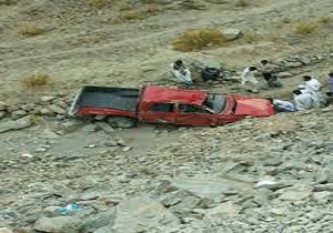 واژگونی خودرو تویوتا حادثه آفرید