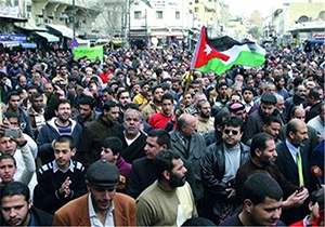برگزاری تظاهرات ضد دولتی در اردن