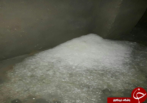 گزارش تصویری از بارندگی در شرق هرمزگان