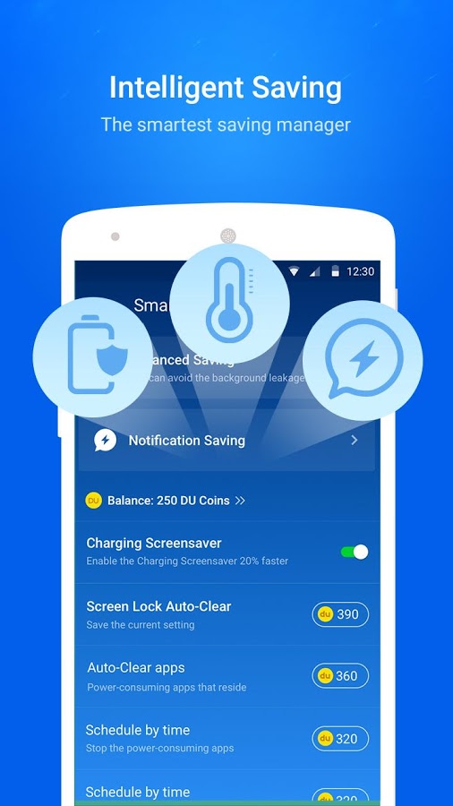 دانلود DU Battery Saver برای اندروید / قدرتمندترین نرم افزار کاهش مصرف باتری
