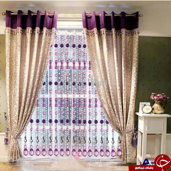 ایده های نو برای مدل پرده ساده اما زیبا +تصاویر