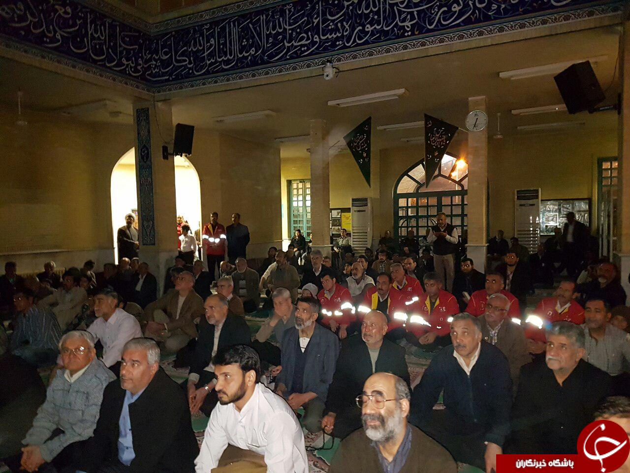 تجلیل از آتش نشانان منطقه اندیشه + تصاویر