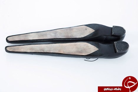 مردی با درازترین کفش های دنیا برای درک بیشتر+تصاویر