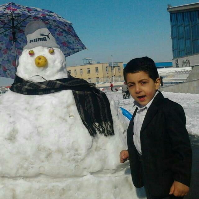 مسابقه ای از جنس برف+تصویر