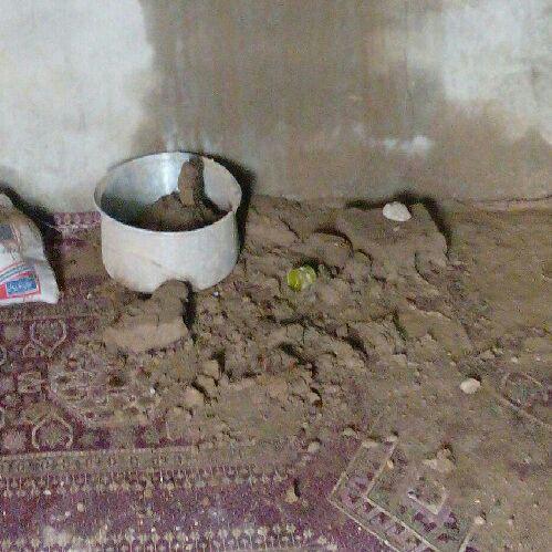 سقف 100 منزل در شهرستان خاش ريزش كرد+تصاویر