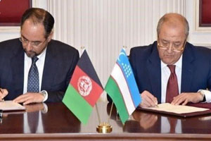 پنج سند همکاری میان افغانستان و ازبکستان امضا شد