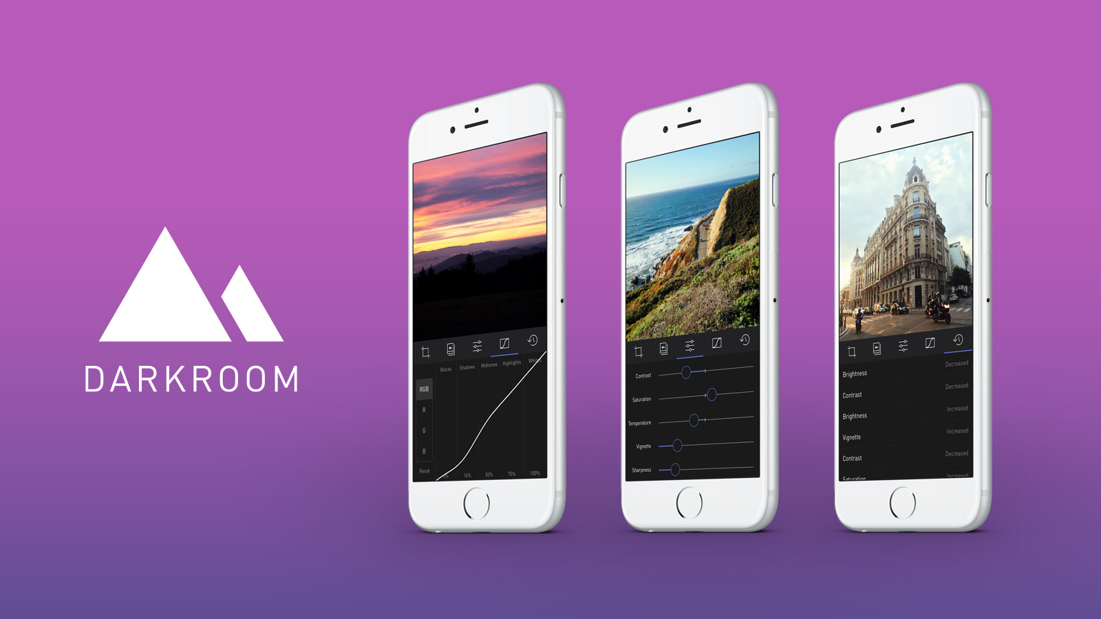 Darkroom Gallery Photo Editor
