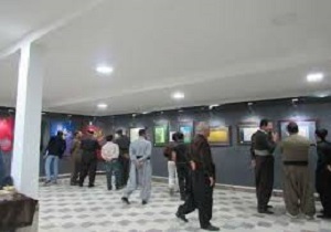 برپایی نمایشگاه نقاشی در بانه