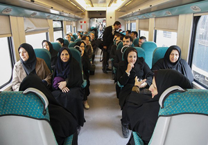 حرکت قطار گردشگری در گلستان