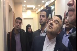 مچ گیری وزیر در بازدید از یک فدراسیون + فیلم
