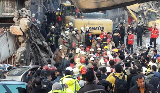 هفتمین روز حادثه پلاسکو/ احراز هویت 6 جانباخته حادثه پلاسکو/ امروز پیکر 8 آتش&zwnj;نشان از زیر آوار بیرون کشیده شد