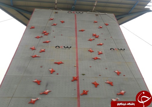 افتتاح دیوار سنگ نوردی استان