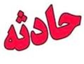 یک مجروح در واژگونی کامیون درمحور بزمان به ریگان