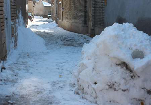 سرما و یخبندان جان یک زن میانسال راگرفت