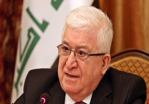 فؤاد معصوم پیام تبریک سیسی را دریافت کرد
