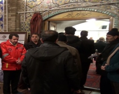 مردم زنجان در سوگ آتش نشانان قهرمان پلاسکو+ تصاویر
