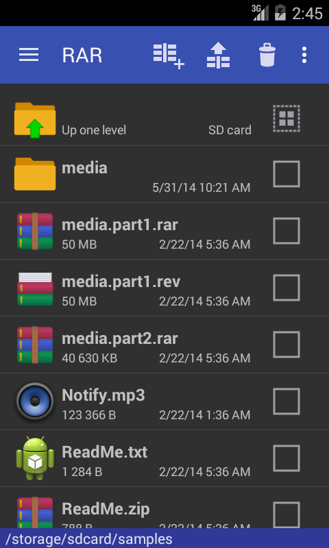 دانلود RAR for Android