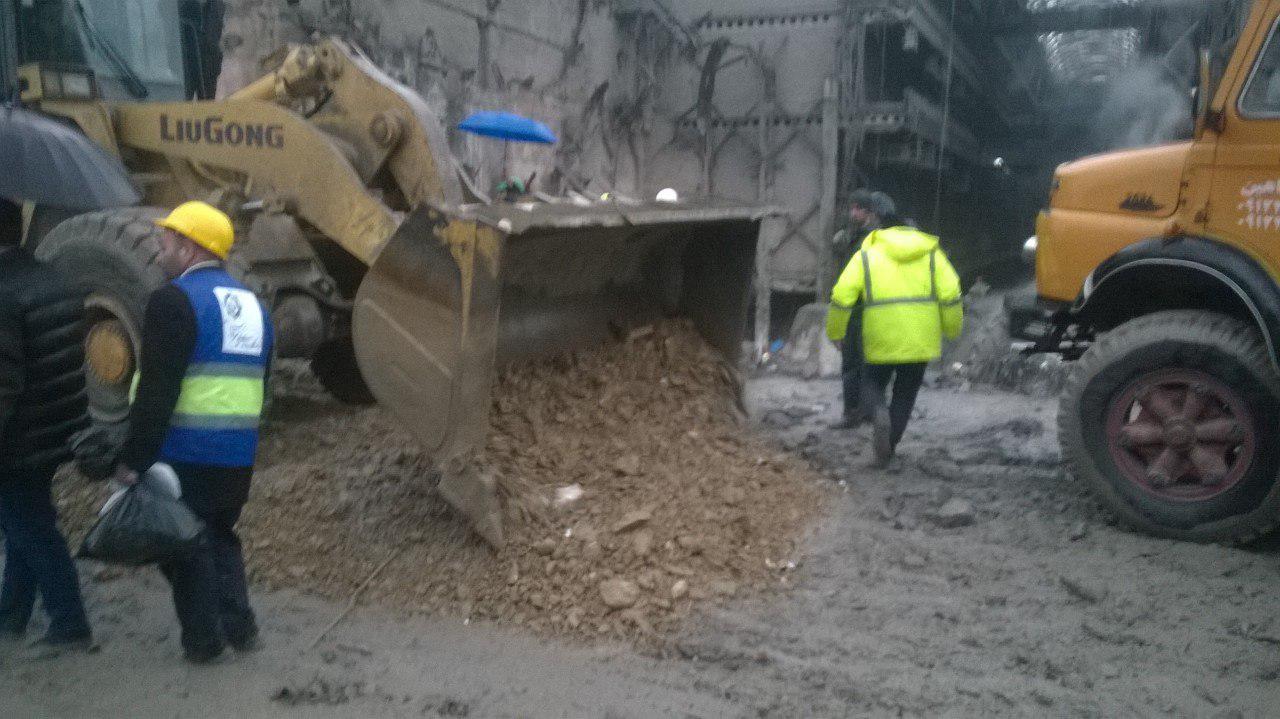 نهمین روز حادثه پلاسکو/احراز هویت 4جانباخته دیگرحادثه پلاسکو/ عملیات آواربرداری ساختمان پلاسکو به پایان رسید