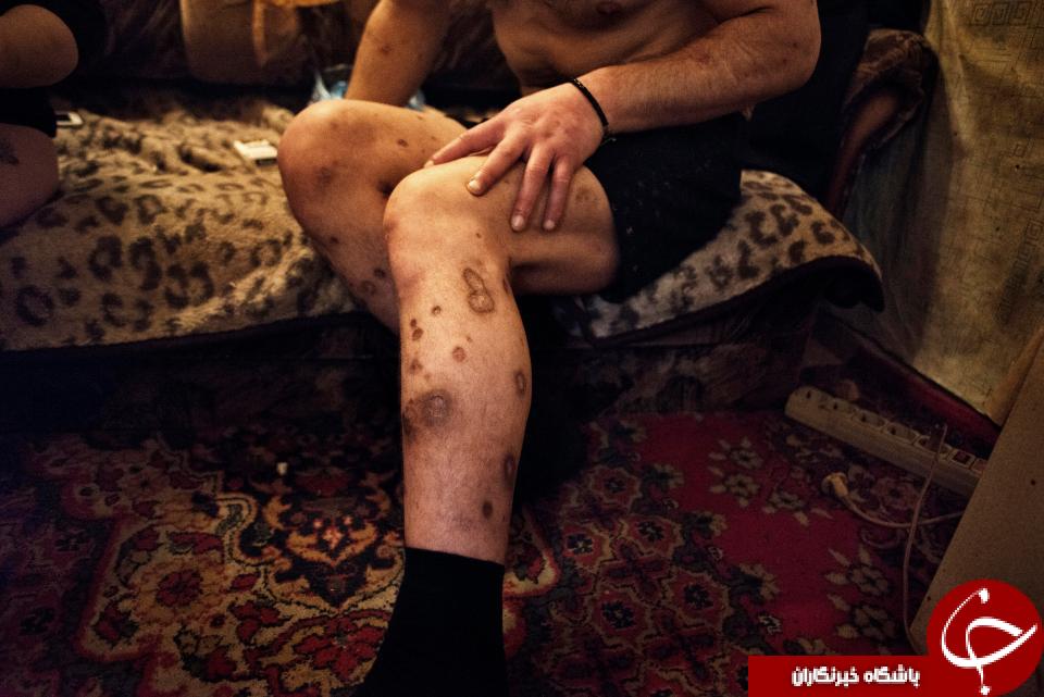 تصاویری وحشتناک از معتادان به مواد مخدر 