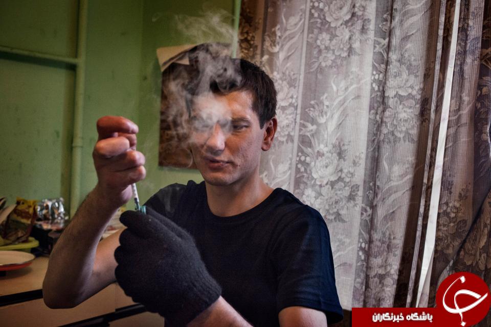 تصاویری وحشتناک از معتادان به مواد مخدر 