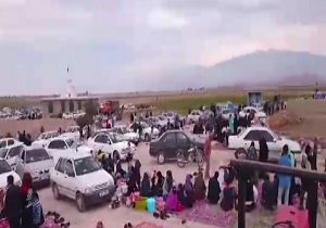 شکرانه کاشت گندم پس از اولین باران  + فیلم