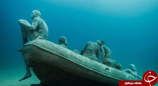 موزه مجسمه های زیر آبی در اسپانیا+ تصاویر