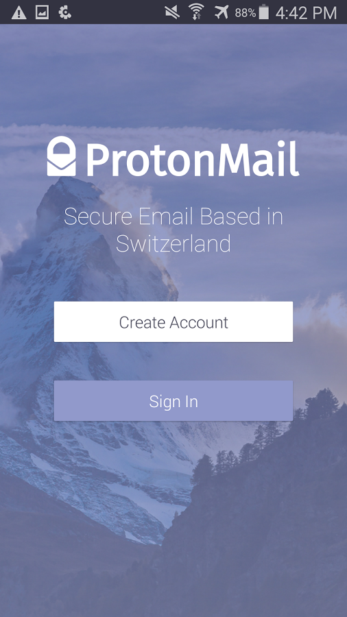 ProtonMail Encrypted Email