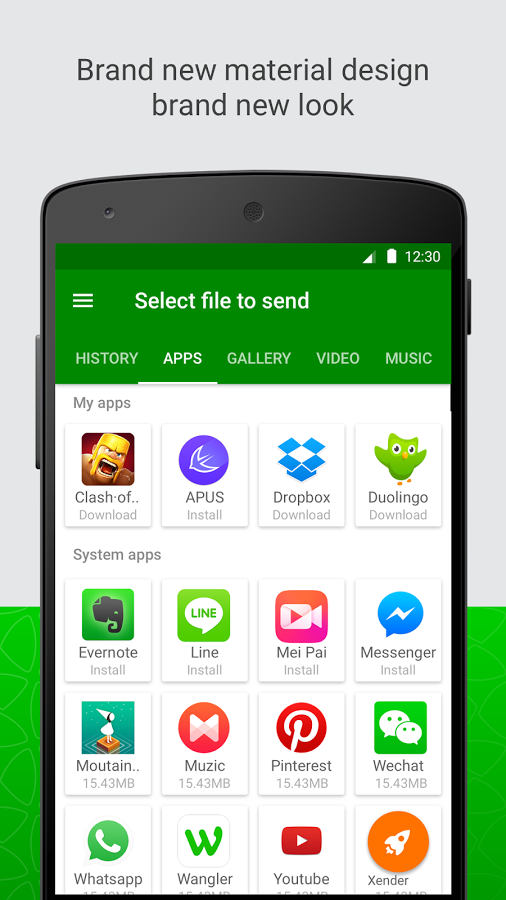 Xender File Transfer Sharing