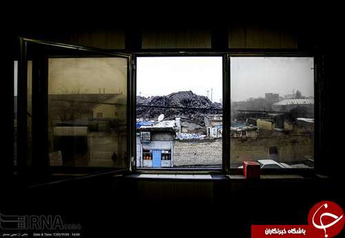 محل نگهداری آوار پلاسکو +عکس