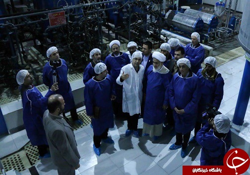 بازدید امام جمعه قزوین از کارخانه تولید ژلاتین حلال