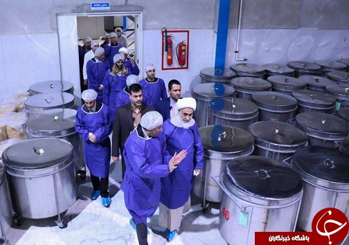 بازدید امام جمعه قزوین از کارخانه تولید ژلاتین حلال