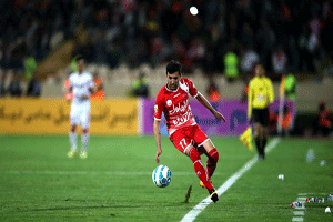 گل اول پرسپولیس به صبا + فیلم