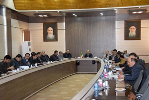 برگزاری جلسه کارگروه تخصصی امور زیربنایی و شهرسازی